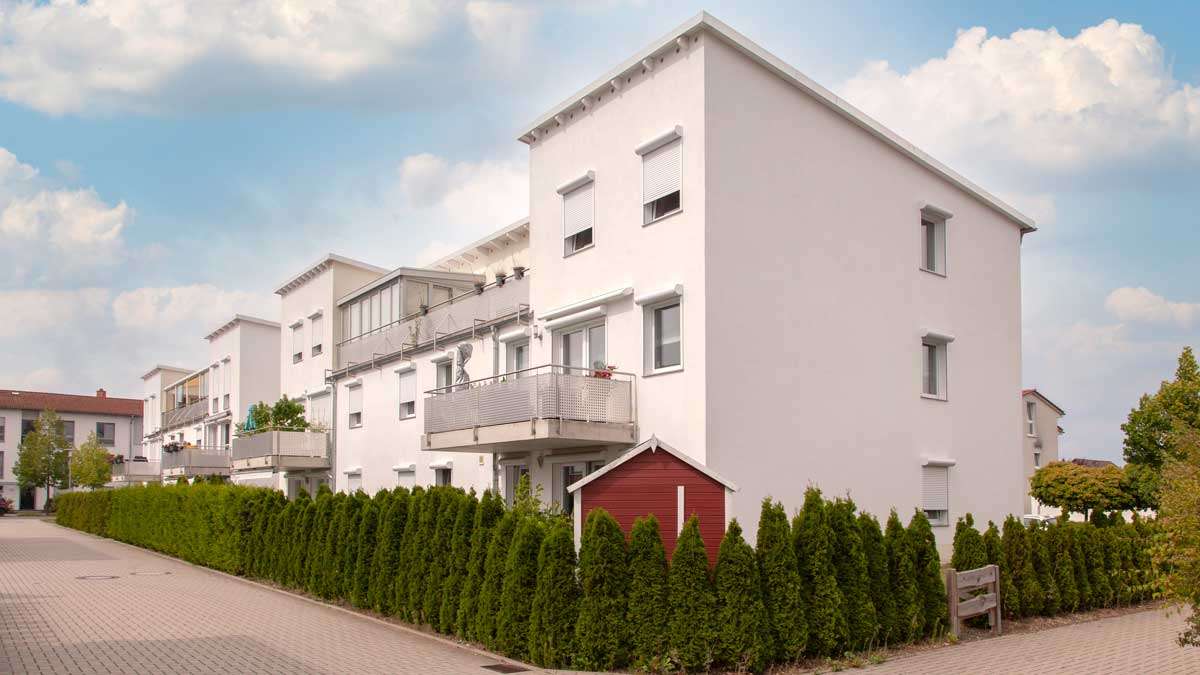 Ansicht Gebäude