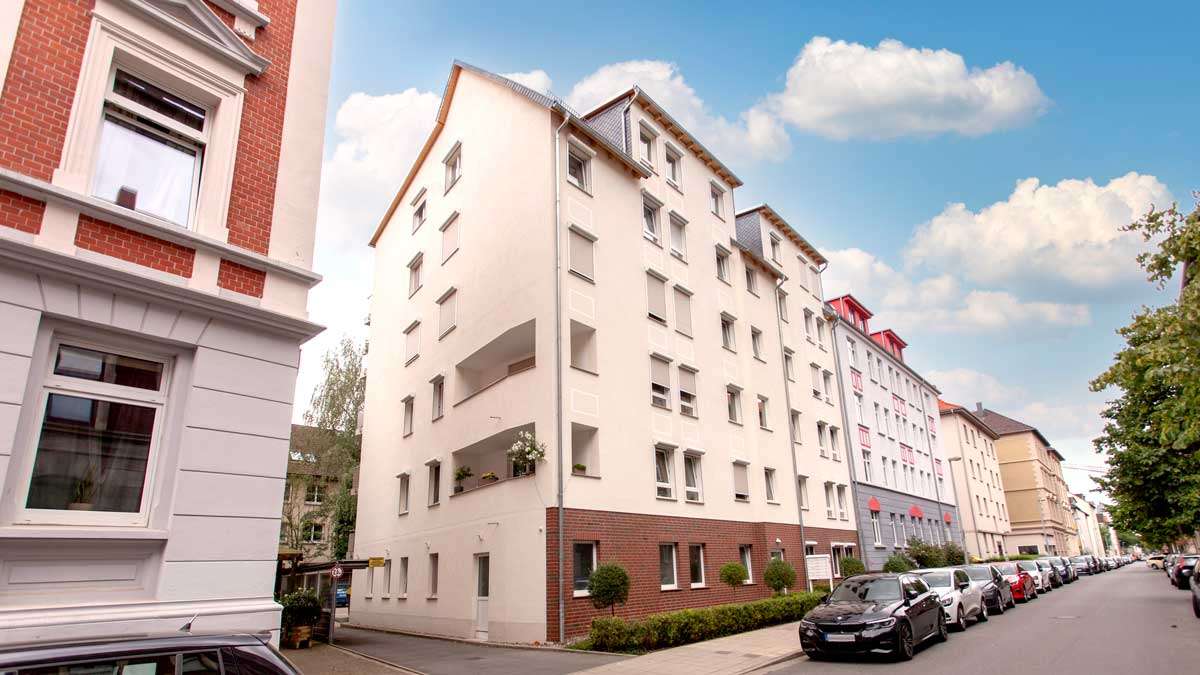 Ansicht Gebäude