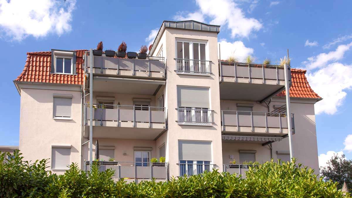Ansicht Gebäude