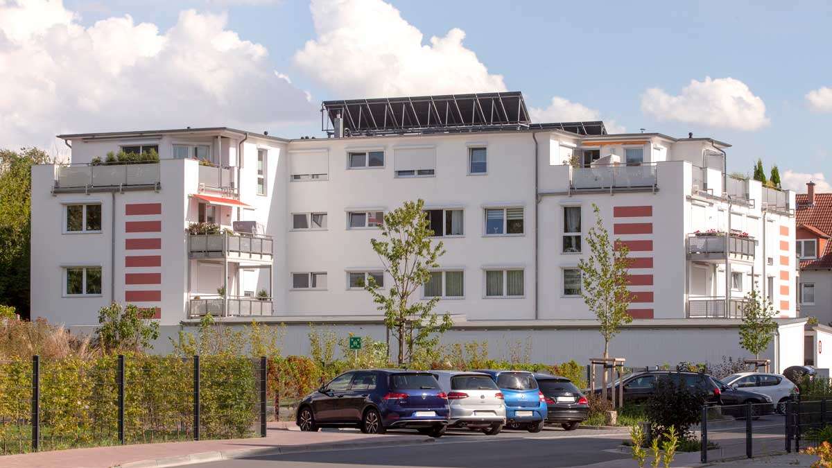 Ansicht Gebäude
